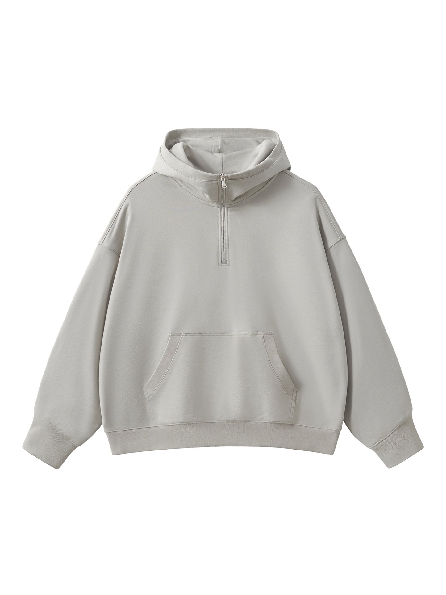 Big Hood Half-Zip Fleece Hoodie