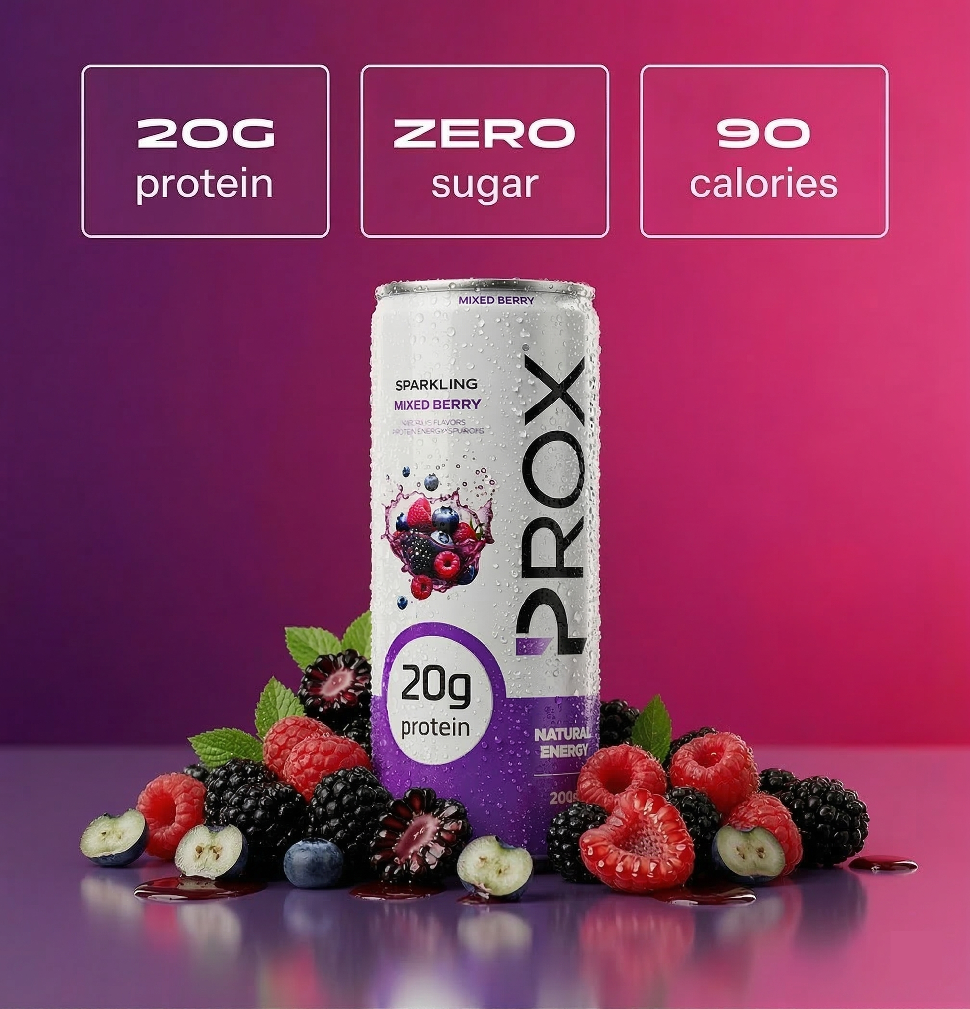 Prox Mixed Berry (12 pack) – Prox Energy Prox Mixed Berry (12 pack) – Prox Energy