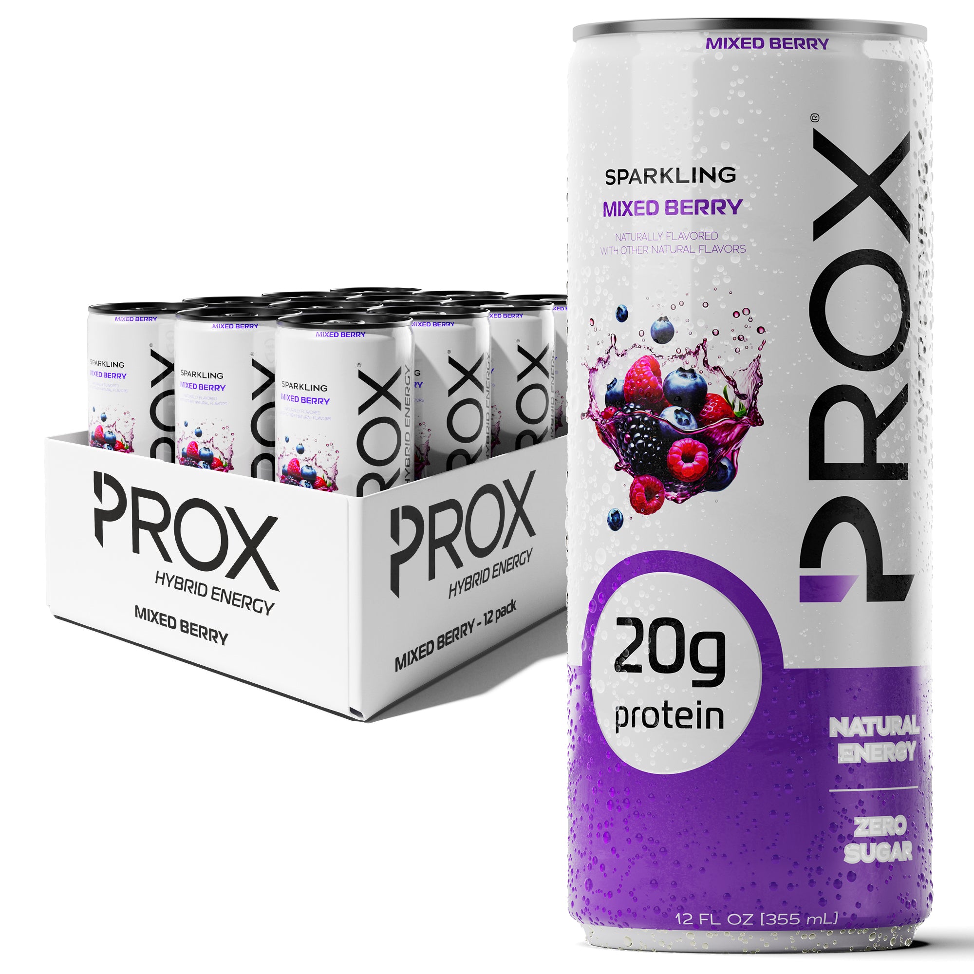Prox Mixed Berry (12 pack) – Prox: Hybrid Performance Drink